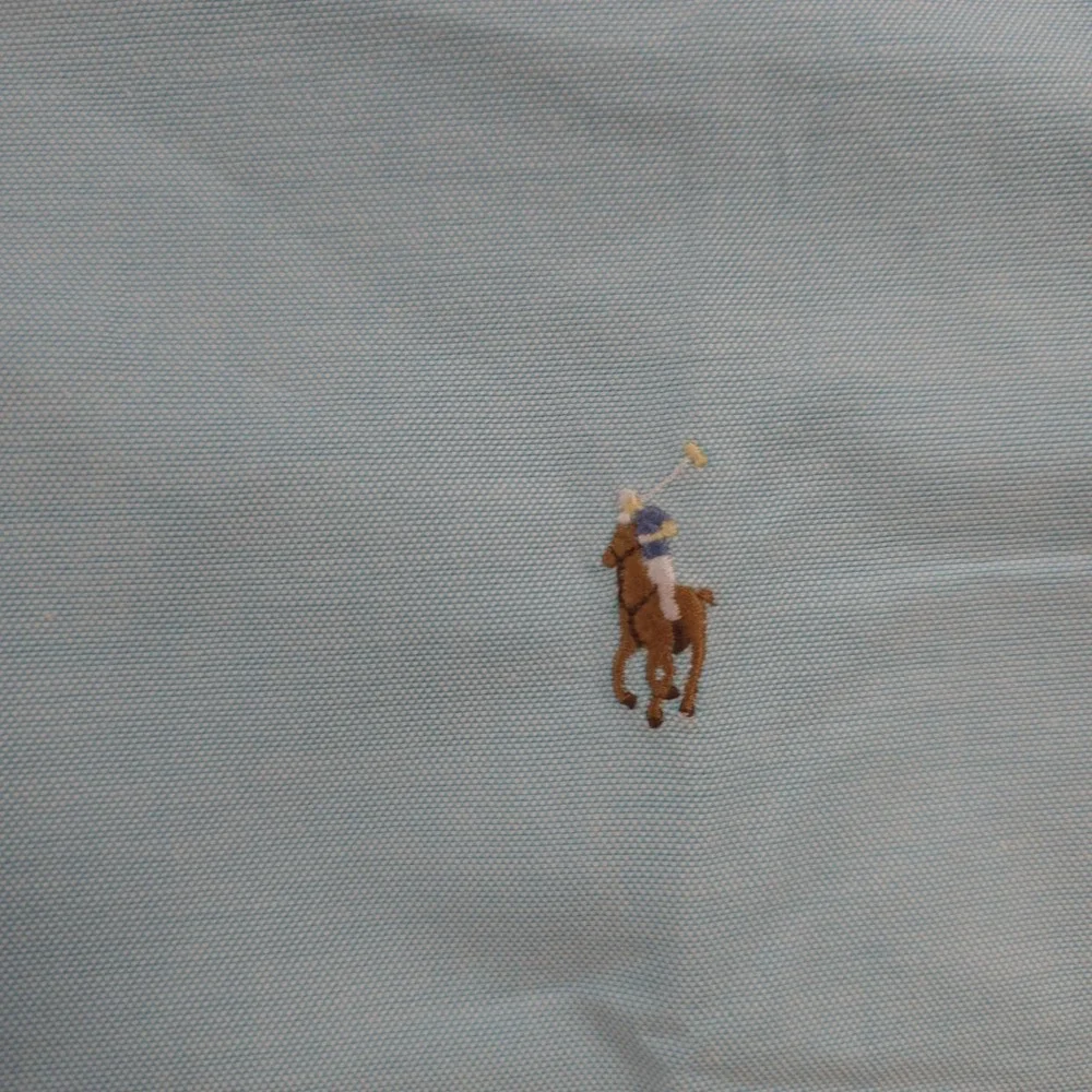 Polo Ralph Lauren Shirt Mens XL Blue Slim Fit Stretch Oxford Core Replen NEW